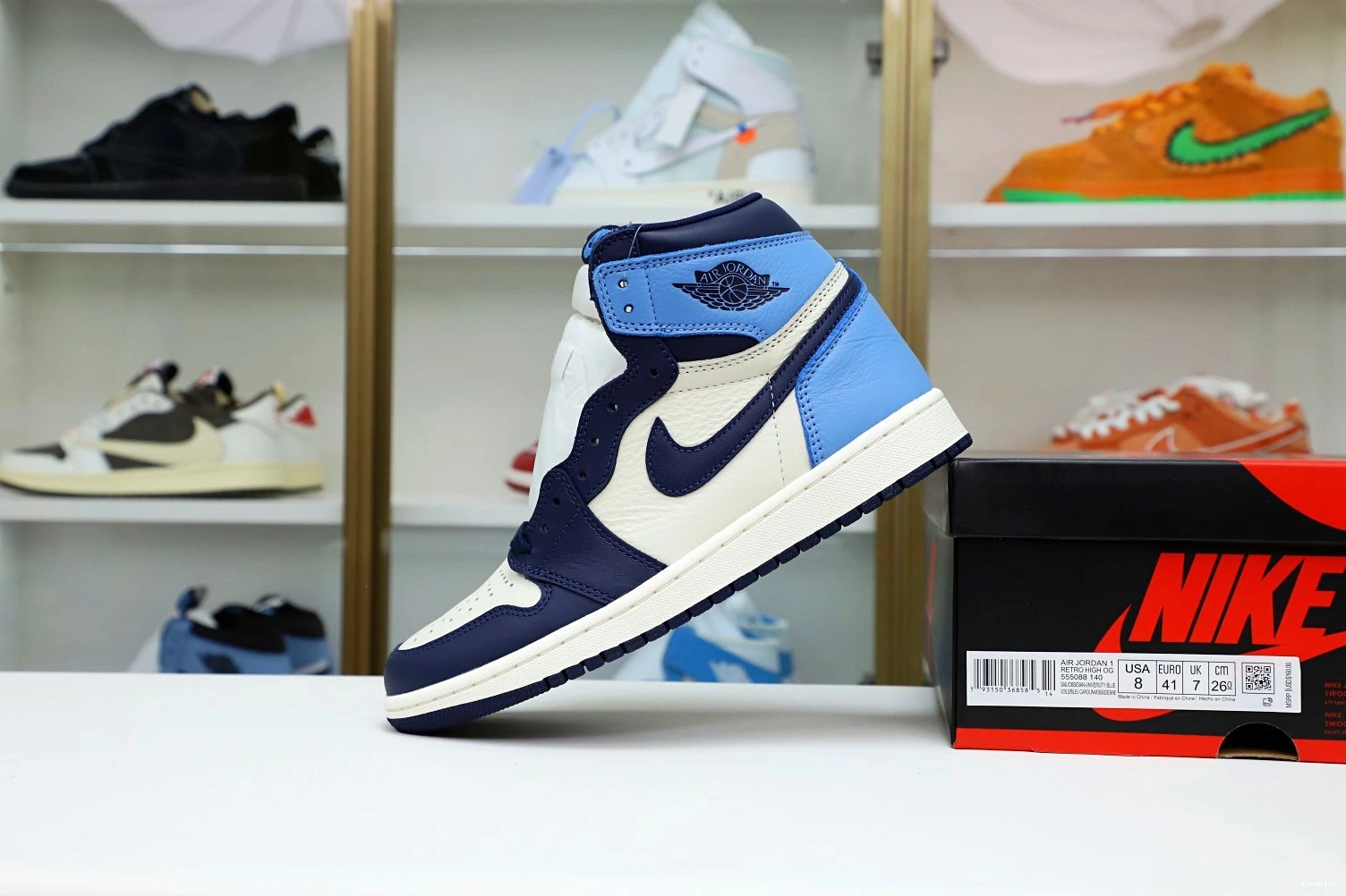 AIR RETRO 'OBSIDIAN' HIGH JORDAN OG 1 0727